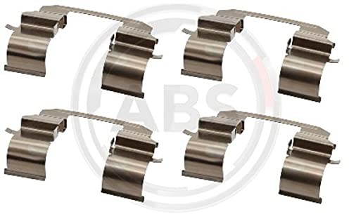 ABS All Brake Systems ABS 1833Q zestaw akcesoriów, okładzina hamulca tarczowego 1833Q