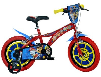 NICKELODEON Rower NICKELODEON Psi patrol 14 Czerwono-niebiesko-żółty