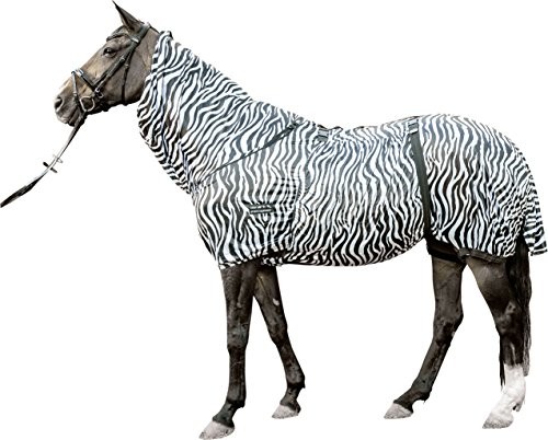 HKM Sports Equipment HKM narzuta z Ekzemera -Zebra-, 135, biały i czarny