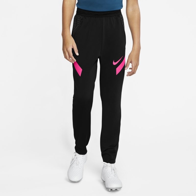 Nike Spodnie piłkarskie dla dużych dzieci Dri-FIT Strike - Czerń BV9460-011