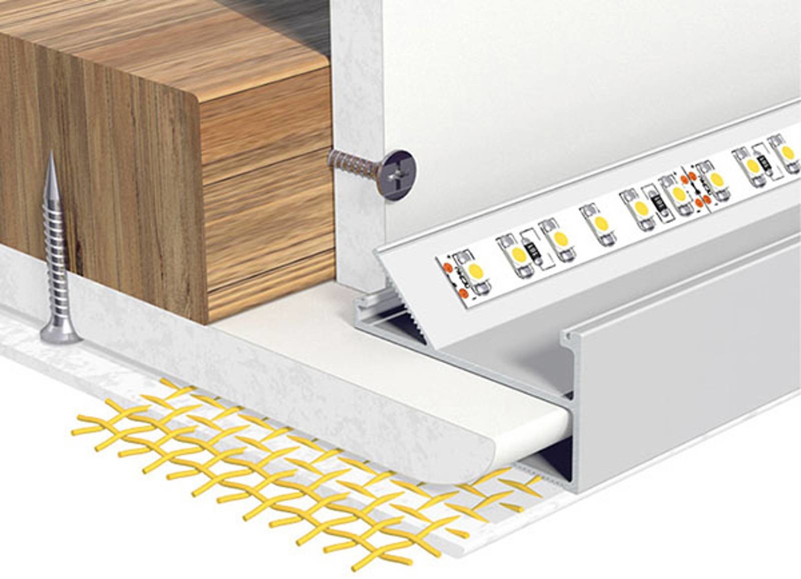 LEDart EVN EVN APTBH aluminium sufitowy 100cm