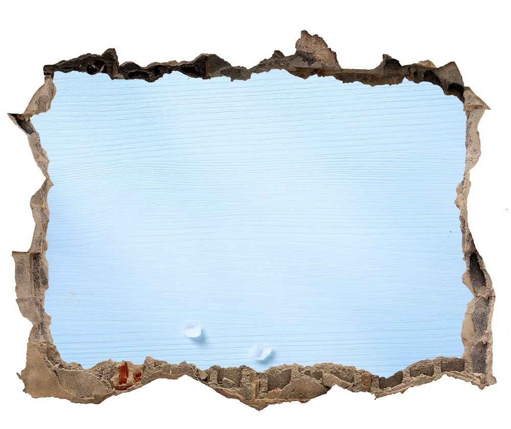 Wallmuralia.pl Samoprzylepna dziura naklejka Kwiaty wiśni tło