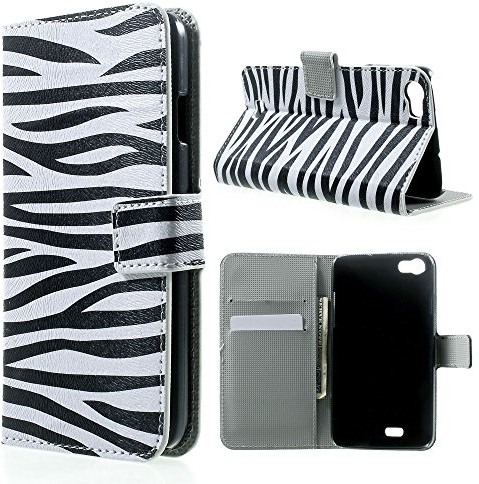 Wiko LD.CASE LD A000229 pokrowiec portfel do Lenny-Zebra A000229