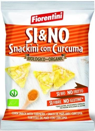 Fiorentini 228Fiorentini BIO Mini Przekąska Kukurydziana z Kurkumą 20g EKO FIO3020