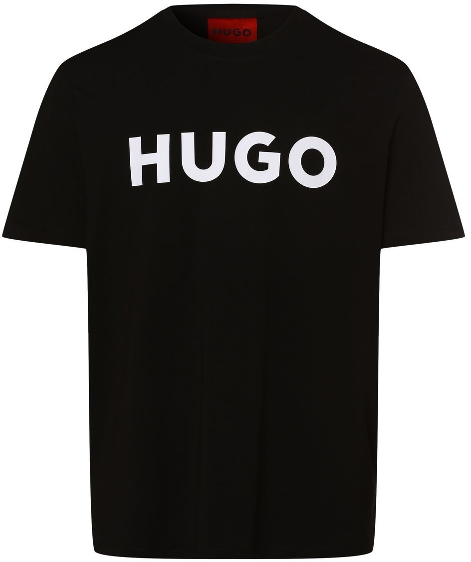 HUGO HUGO - T-shirt męski  Dulivio, czarny