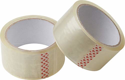 Meister Meister 4241110 taśma klejąca, 45 m x 48 mm, przezroczysta, zestaw 2 sztuk, do paczek, kartonów do przeprowadzki i pakowania 4241110