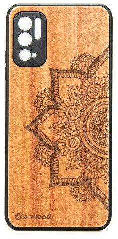 Bewood Drewniane etui Xiaomi Redmi Note 10 5G MANDALA JABŁOŃ BWD08828