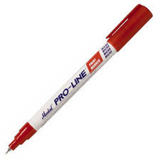 Markal Laco Pro-Line Micro Marker 1 mm czerwony 96891