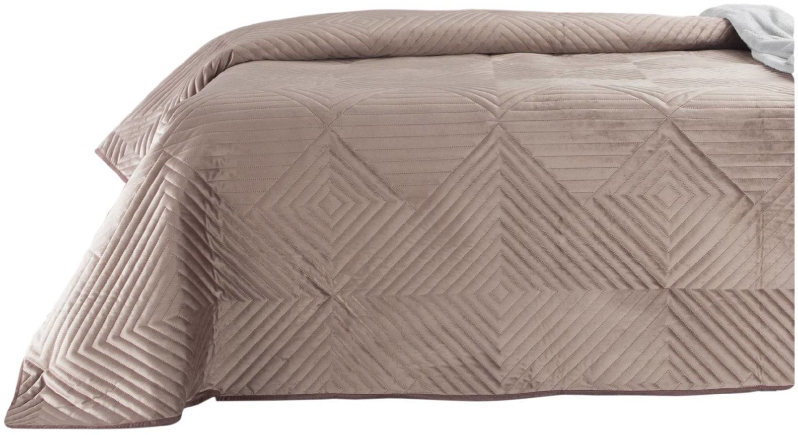 Euro Firany Narzuta Euro Welurowa wz. Sofia2 Kawa 220x240 1206940