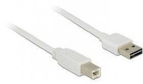 Delock EASY-kabel USB 2.0 A > B 2.0 m biała 83687