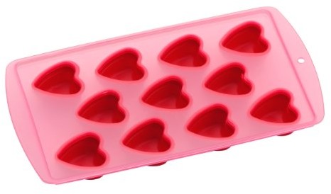 Premier Housewares Premier housewares wpuszczone formy kostki lodu, kształt serca, 11, czerwony 0805234