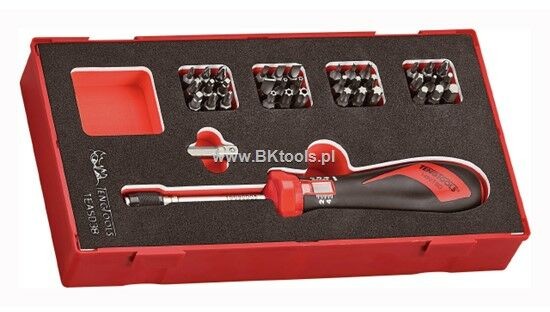 Teng tools Wkrętak dynamometryczny Teng Tools TEASD38 1-5 Nm Zestaw