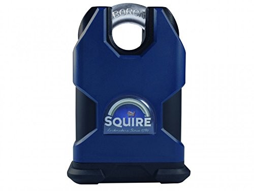 Squire Henry  ss80cs Stronghold Lite drewno ze stali nierdzewnej z kłódką zamykanie, rączka, 80 MM SS80CS