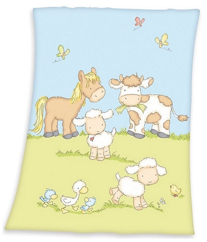 Herding Koc dziecięcy Fynn Farma, 75 x 100 cm