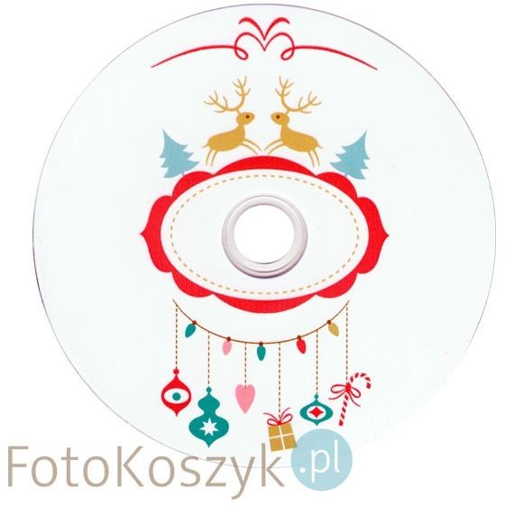 Płyta DVD TS świąteczna renifery (DVD-R 4,7GB 16x)