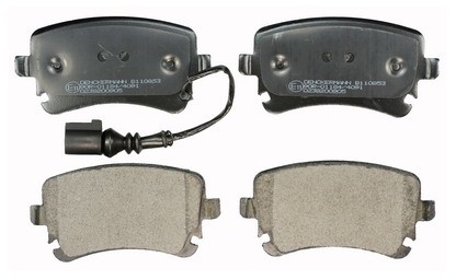 DENCKERMANN Klocki hamulcowe - komplet B110853
