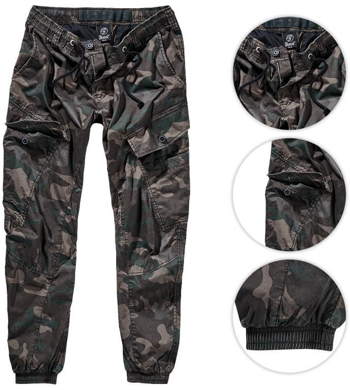 Brandit Spodnie Joggery Ray Vintage Dark Camo 1018.4/S