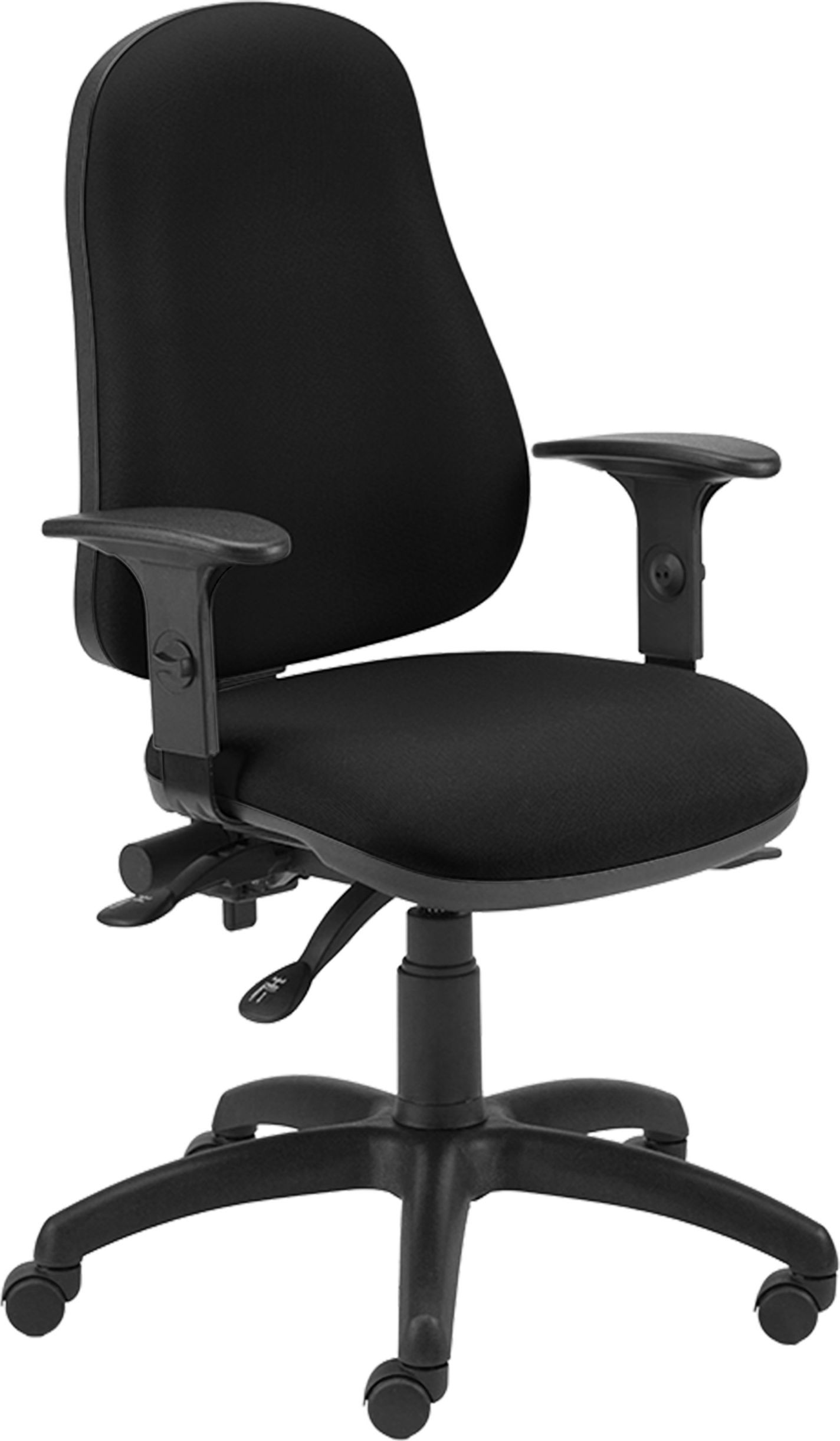 Office products Krzesło biurowe Fotel biurowy Thassos czarny 23023511-05