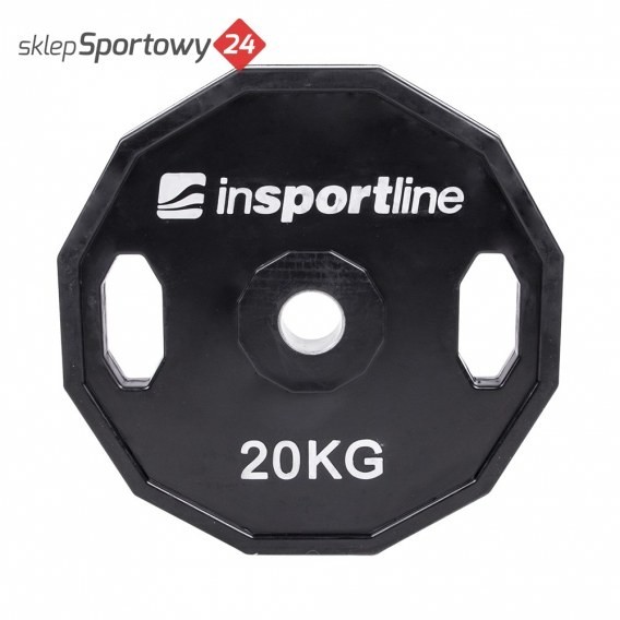 Insportline OBCIĄŻENIE TALERZ GUMOWANY OLIMP 20KG 15900