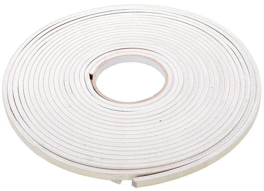 Samoprzylepna Uszczelka Piankowa Eva Biała