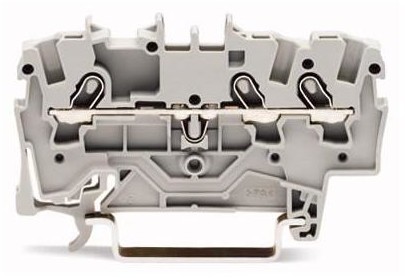 WAGO Terminal przepustowy WAGO 4.20 mm Sprężynowe czarny 2001-1305 100 szt 2001-1305
