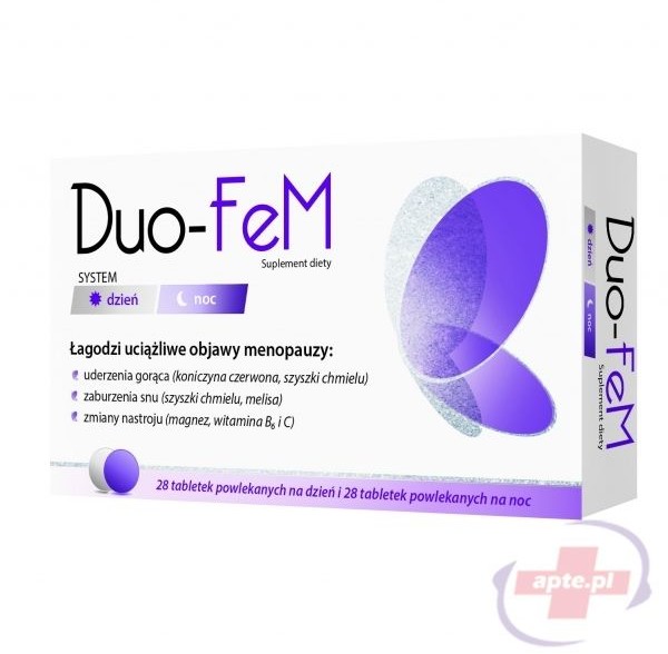 Natur Produkt Zdrovit DUO - FeM x56 tabletek (28 tabletek na dzień + 28 tabletek na noc)