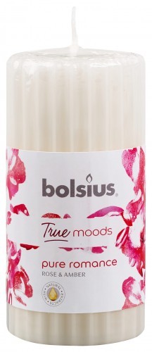 Bolsius True Moods Świeca pieńkowa zapachowa 120/58 Pure Romance
