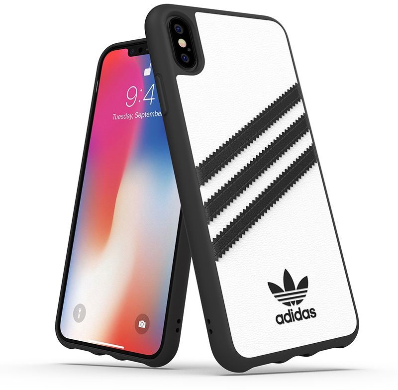 Zdjęcia - Etui Adidas OR Moulded Case PU iPhone Xs Max biały/white 32809