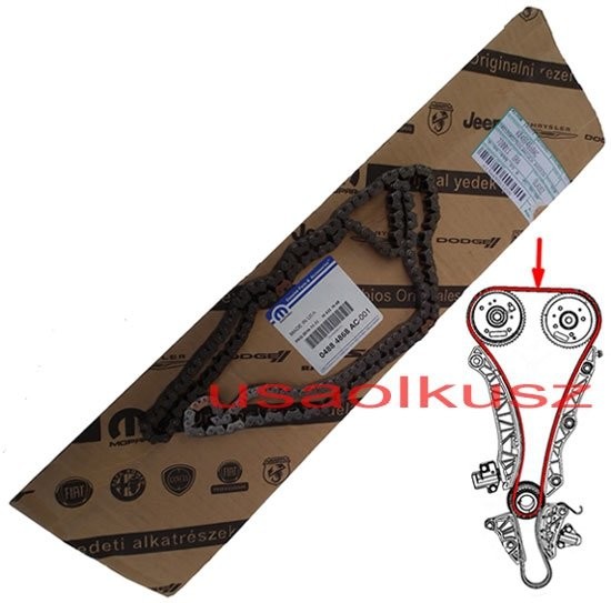 MOPAR Łańcuch rozrządu silnika Dodge Journey 2,4 16V część 68055040