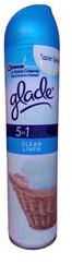 Glade Odświeżacz powietrza Clean Linen 300 ml Inny 669-uniw