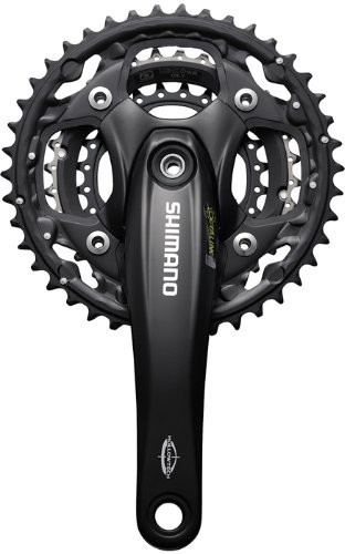 Shimano Deore M522 OCT naszyjnik zestaw, czarny FCM522E224L