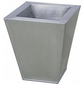 Europalms EUROPALMS Doniczka metalowa, cynk, 25cm kwadratowa 83051825