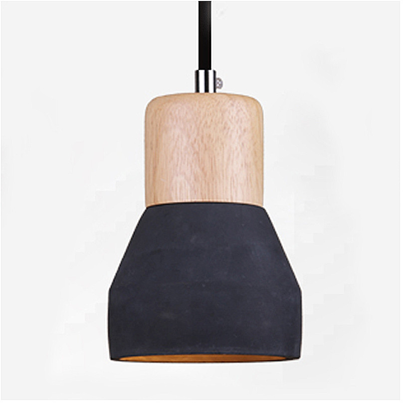 Step into design Lampa wisząca 12cm Step into design Concrete czarny beton ST-5220-BLACK