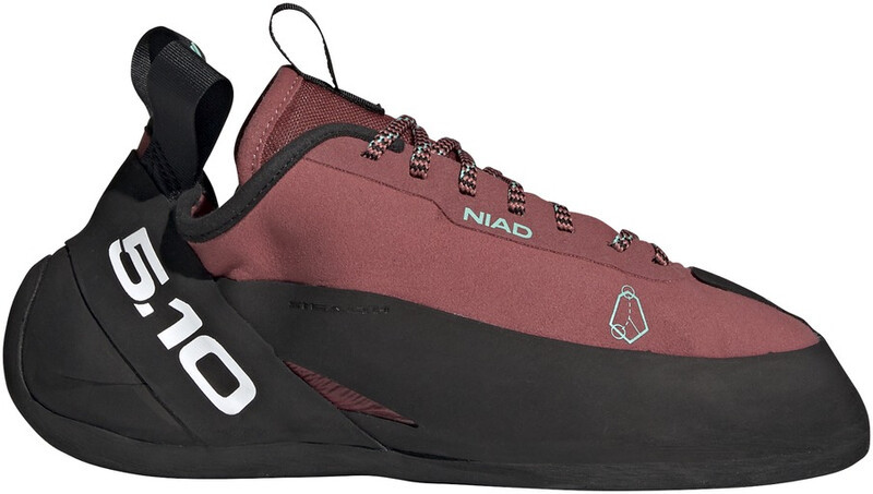 Adidas Five Ten Five Ten NIAD Lace New Climbing Shoes Men, core black/crew red/acid mint UK 8 | EU 42 2021 Buty wspinaczkowe sznurowane FW2851-A0QM-8