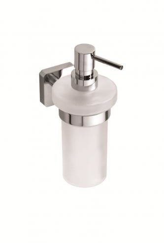 Bemeta TASI Dozownik do mydła szklany z uchwytem chrom połysk 230 ml 154109042 154109042