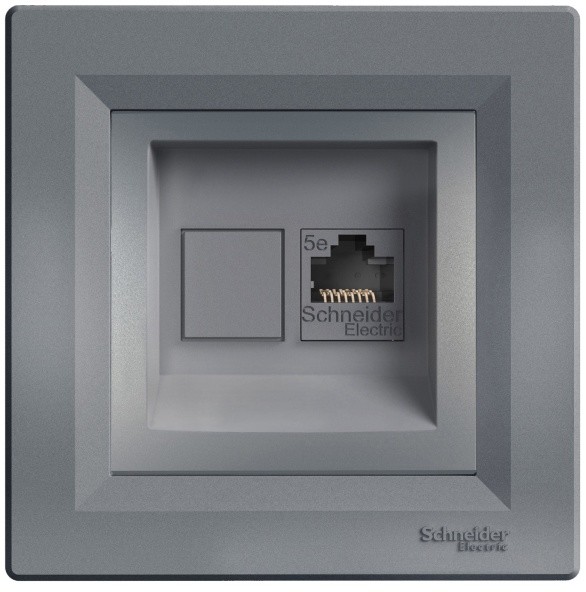 Schneider Electric Gniazdo komputerowe Asfora kategoria 5e stal EPH4301162