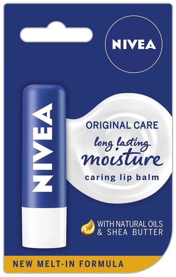 Nivea Lip Original Care pomadka ochronna do ust 4.8g