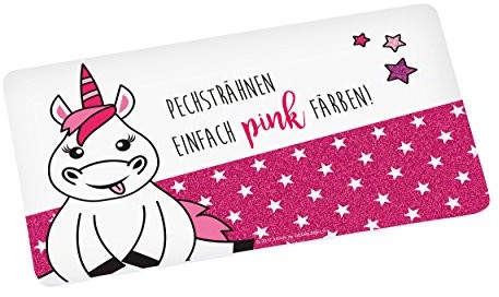 infinite by GEDA LABELS (INFKH) Infinite by GEDA LABELS (infkh) 15904 jednorożec _ deseczka _ Pak pasma deska śniadaniowa z melaminy, różowy/biały, 23, 5 x 14 x 0.5 cm 15904