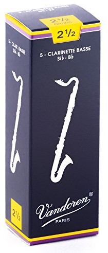 VANDOREN vandoren CR1225 wydane do BAS klarnet (grubość 2.5, 5 sztuki) CR1225