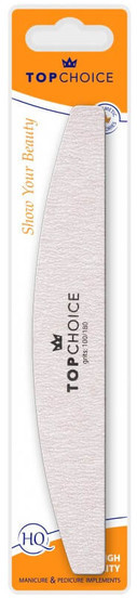 Top Choice Pilnik do paznokci 2-funkcyjny 100/180 18cm