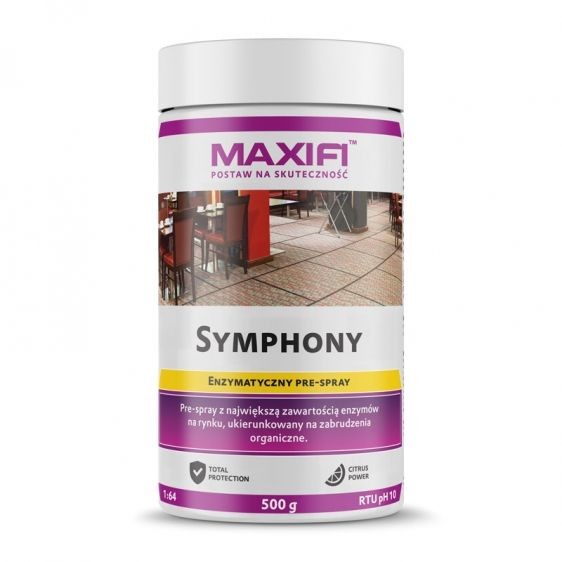 Maxifi Maxifi Symphony  pre-spray do usuwania zabrudzeń pochodzenia organicznego 500g MAX000023