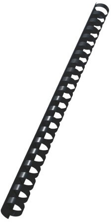 Esselte 10972 Grzbiety plastikowe comBIND, 16 mm Czarny 10972