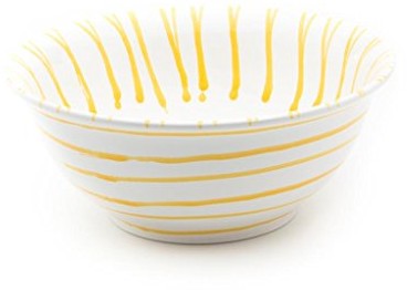 Фото - Салатник Gmundner Ceramics Yellow Flamed, Salad Bowl (Ø 26 cm)