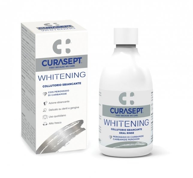 CURASEPT CURASEPT płyn do płukania jamy ustnej Whitening 300ml