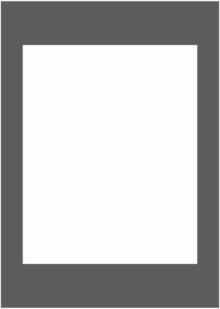 Passe-partout 172 czarne 50 x 70 cm