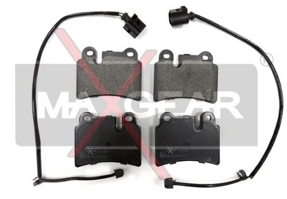 MaxGear Zestaw klocków hamulcowych, hamulce tarczowe 19-0422