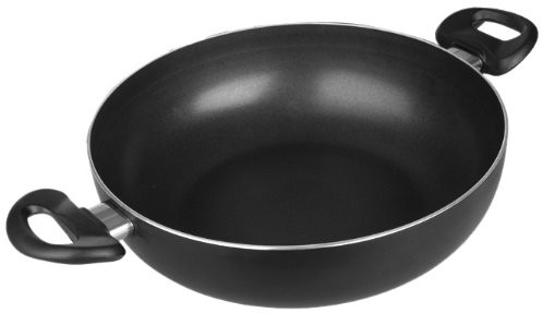 Ibili 410532 głębokość patelnia inducta z uchwytami aluminiowa 32 cm 410532