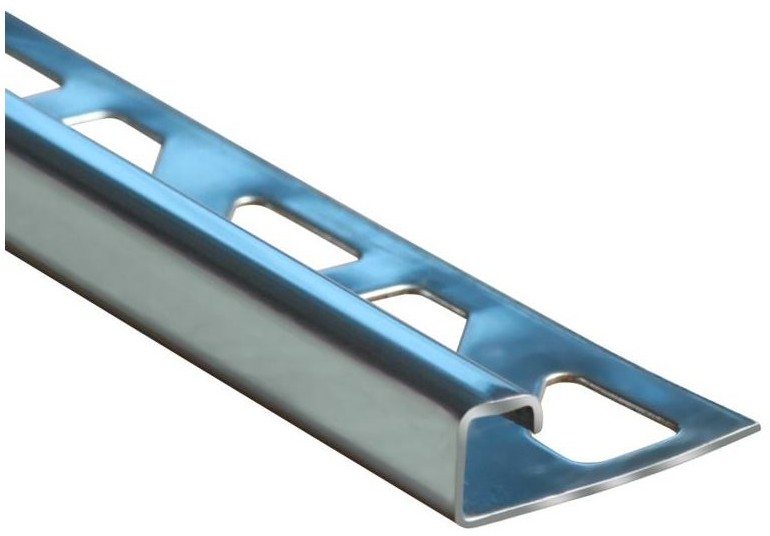 STANDERS Profil wykończeniowy Aluminium kwadrat 8 X 12 mm / 2.5 m Poler Standers