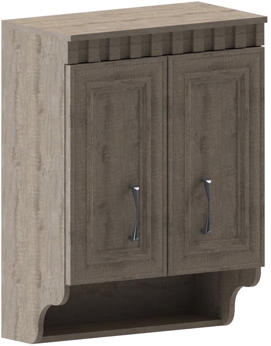 Black and White Style Szafka wisząca Olek W60 dąb sonoma tabac