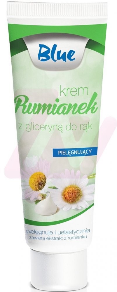 Delko BLUE Krem do rąk glicerynowo rumiankowy zółty 100ml